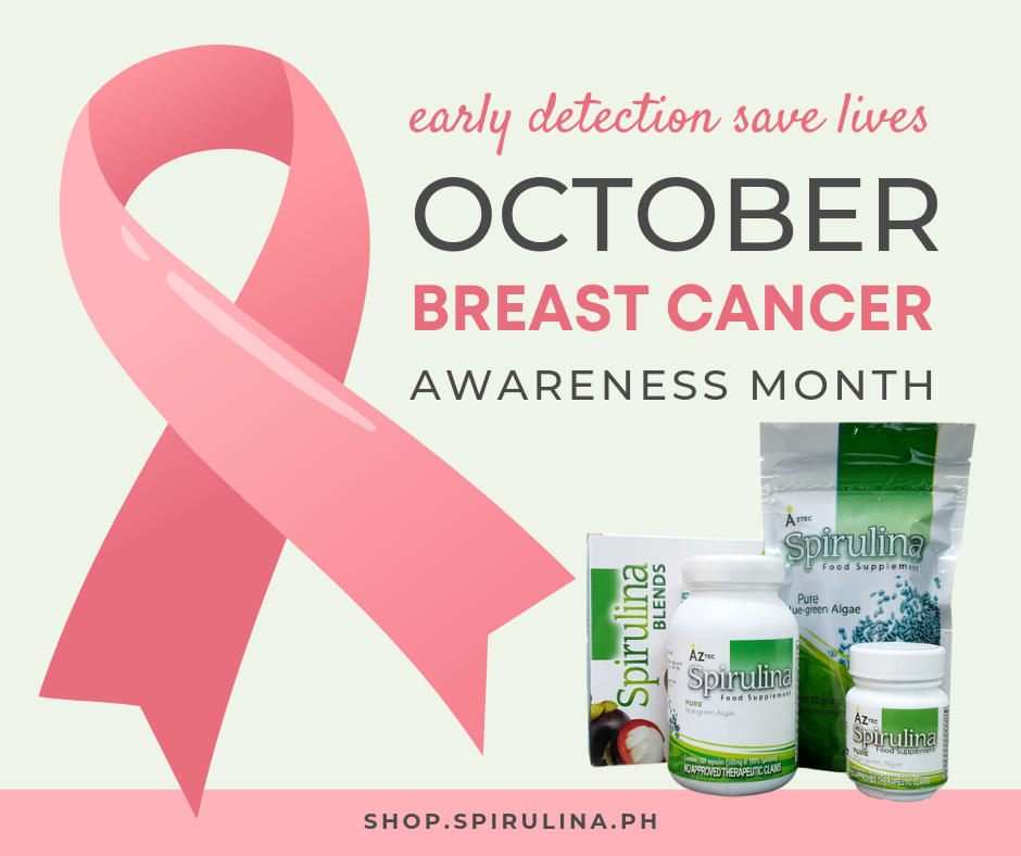 Breast Cancer Awareness and Spirulina Benefits